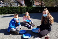 Fast alleine in der Schule